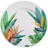 Prato Raso Estrelitzia 28,5cm - Ela Decora