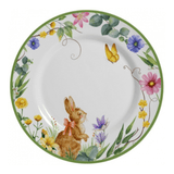 Prato Raso Páscoa Easter Garden 28,5cm - Ela Decora