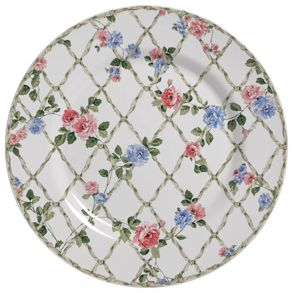 Prato Raso Romântica 28,5cm - Ela Decora