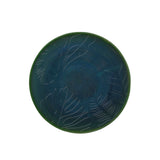 Prato Raso Tropical Esmalte Verde 28cm - Ela Decora