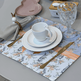 Prato Sobremesa Frisada Branco 21cm - Ela Decora