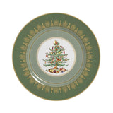 Prato Sobremesa Plissan Celebrate Verde Árvore De Natal 19,5cm - Ela Decora