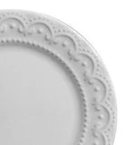 Prato Sobremesa Princess Branco - Ela Decora