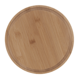 Queijeira em Bambu com Tampa de Plástico 23,5cm - Ela Decora