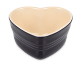 Ramekin de Coração Black Onyx Preto Le Creuset - Ela Decora