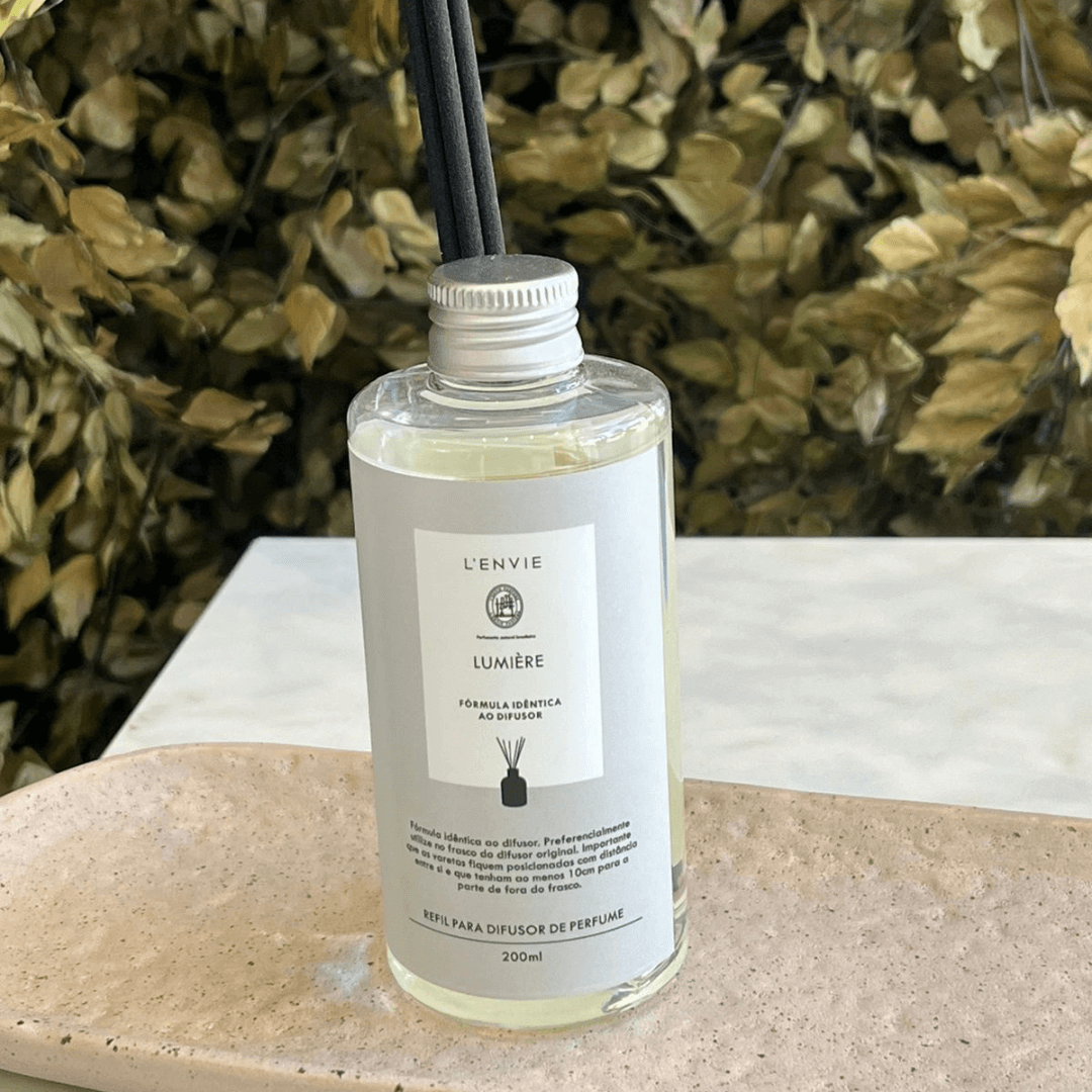 Refil Difusor de Perfume Lumiere 200ml L'envie - Ela Decora