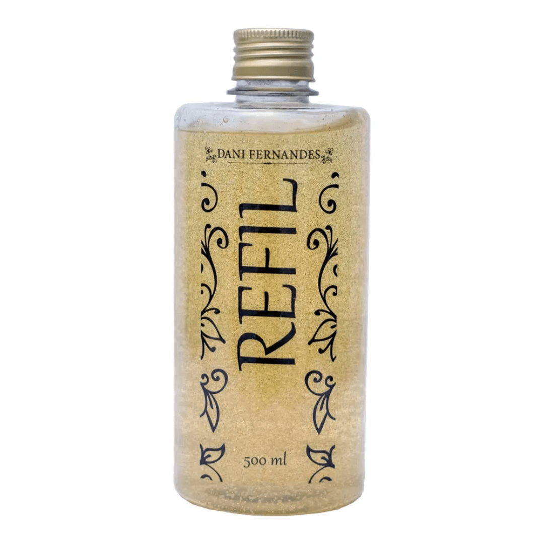Refil Sabonete Líquido Flor de Figo Glitter 500ml - Ela Decora