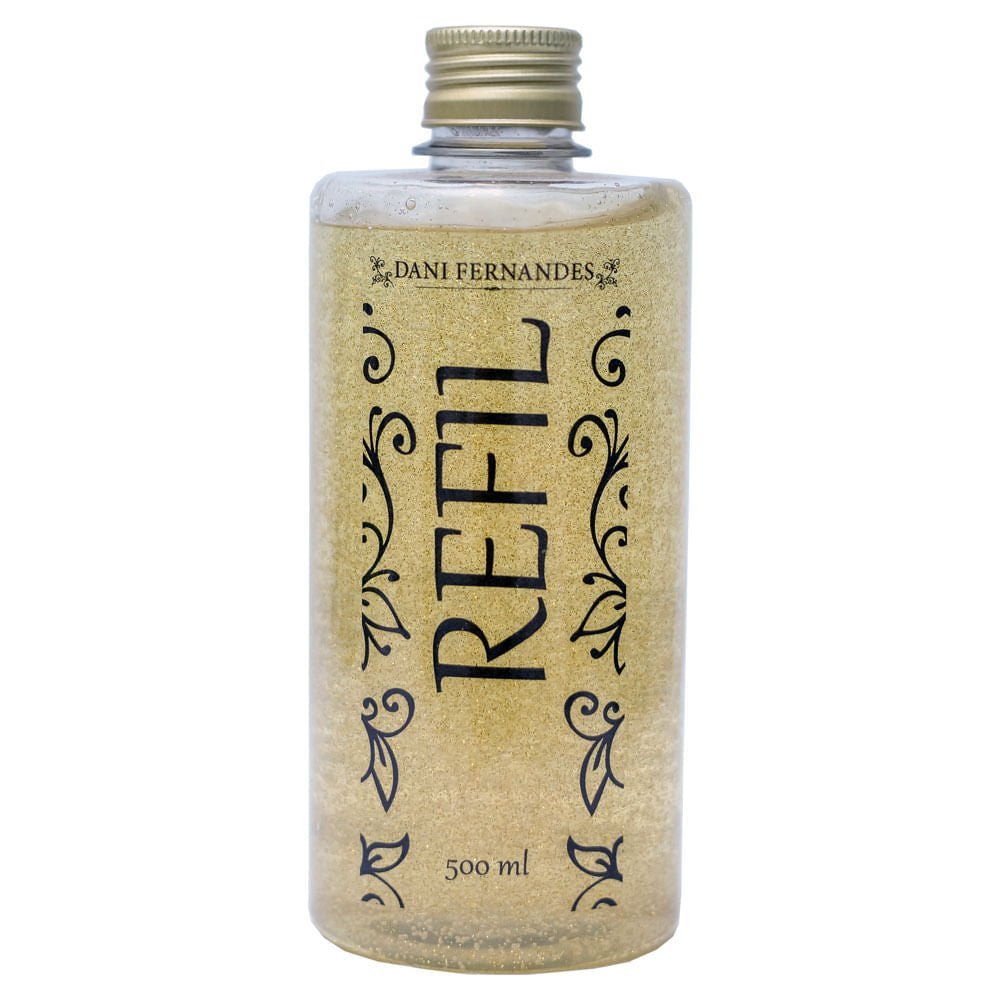 Refil Sabonete Líquido Glitter Aroma Romã 500ml Dani Fernandes - Ela Decora