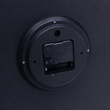 Relógio de Parede Moderno em Plástico Branco e Dourado 25cm - Ela Decora