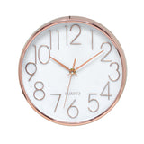 Relógio de Parede Rose Gold 25cm - Ela Decora