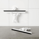 Rodo de Pia com Suporte Buddy Fixação Adesivo Branco 26,7cm - Ela Decora