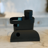 Rodo Para Pia Compacto Trium Preto Fechado - Ela Decora