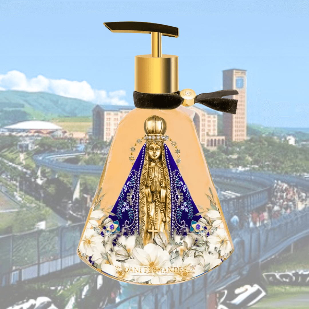 Sabonete Liquido com Glitter Flor de Figo Mãe Querida 210ml Dani Fernandes - Ela Decora