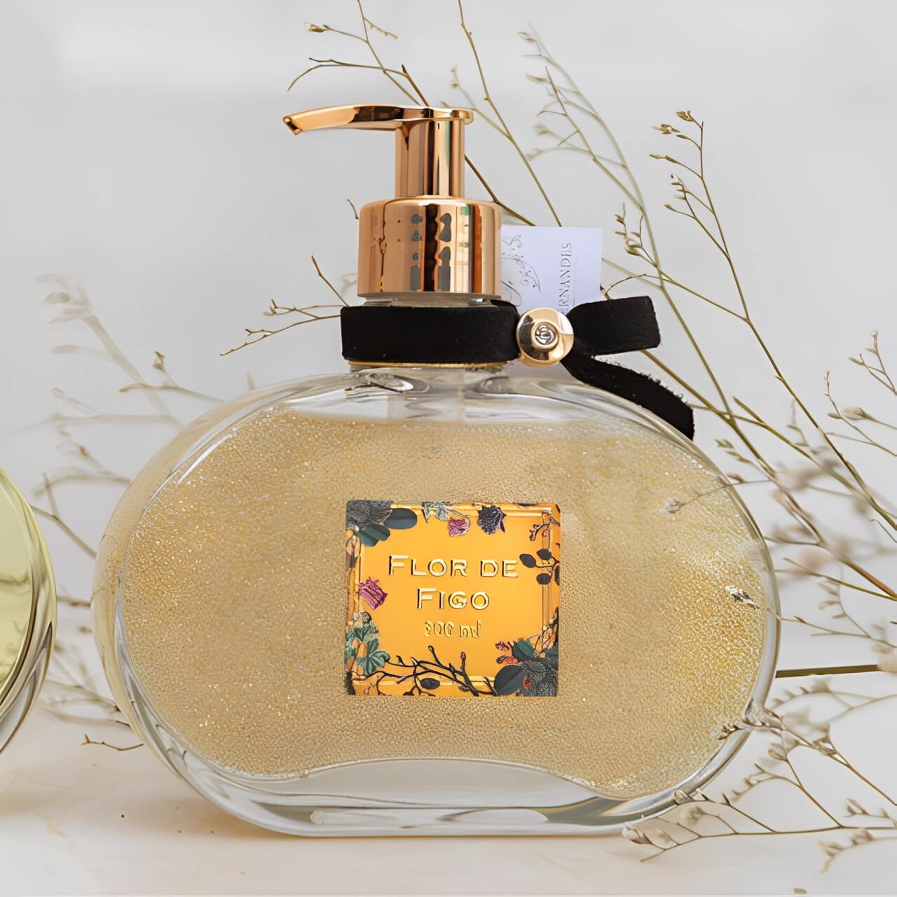 Sabonete Liquido Glitter Flor de Figo 300ml Dani Fernandes - Ela Decora