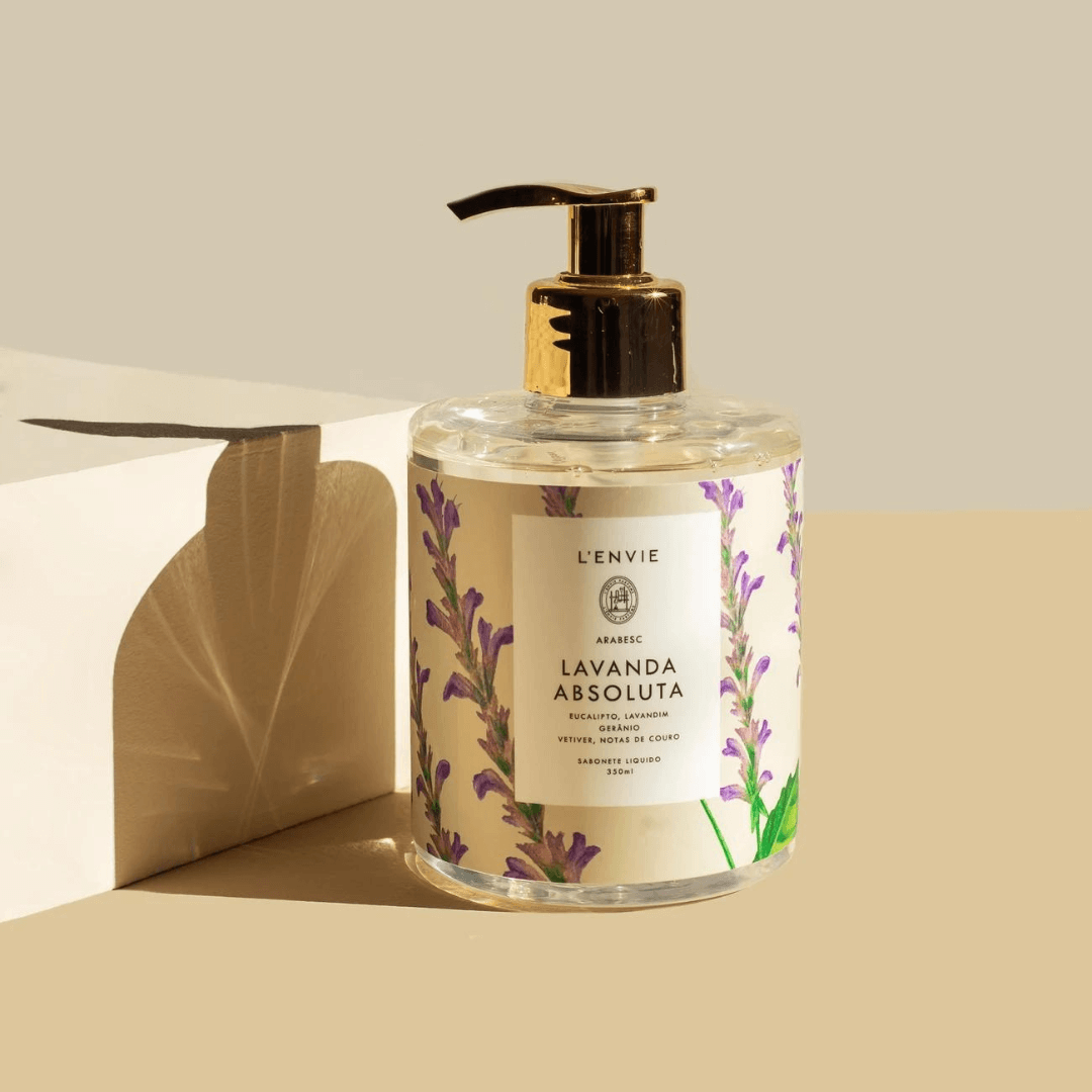 Sabonete Líquido Lavanda Absoluta 350ml L' Envie - Ela Decora