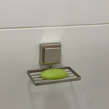 Saboneteira Aço Piatina Cromado Fosco 3M - Ela Decora