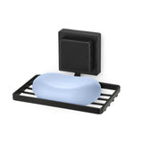 Saboneteira Aço Piatina Preta Black 3M - Ela Decora