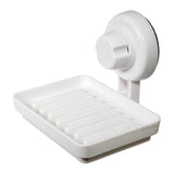 Saboneteira Branca com Ventosa - Ela Decora