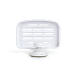 Saboneteira com Ventosa Branco - Ela Decora