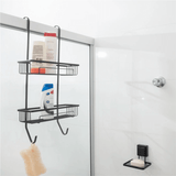 Saboneteira de Parede com Ventosa 12 cm Preto Fosco Fácil Instalação - Ela Decora
