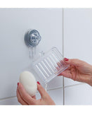 Saboneteira Natural com Ventosa Ultra Resistente - Ela Decora