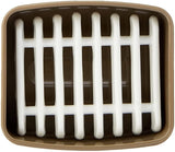 Saboneteira Splash Cinza - Ela Decora