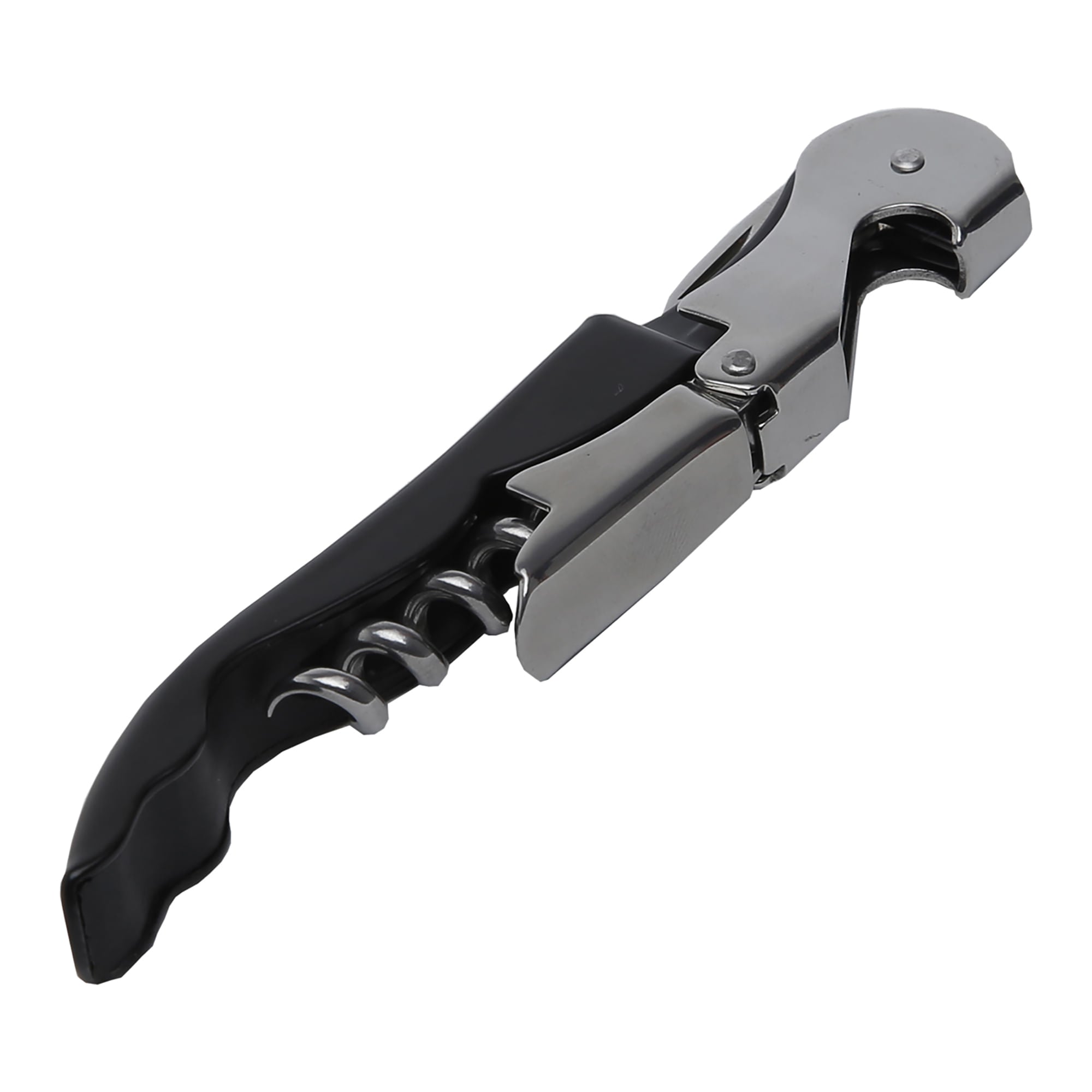 Saca Rolhas em Inox 2 Estágios 13cm - Ela Decora