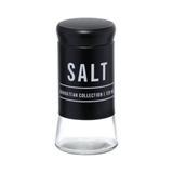 Saleiro de Vidro Manhattan Preto 120ml - Ela Decora