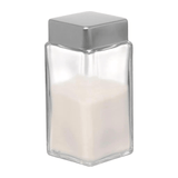 Saleiro e Pimenteiro de Vidro Mezza 130ml - Ela Decora