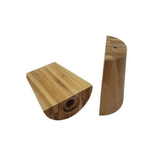 Saleiro e Pimenteiro em Bambu Ecokitchen 8,5cm - Ela Decora