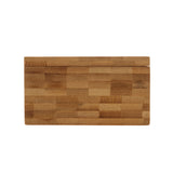 Saleiro Quadrado com Tampa em Bambu 13cm - Ela Decora