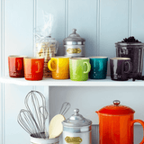 Set De 6 Canecas Espresso Cerâmica Gift Collection Le Creuset - 100 ml - Ela Decora