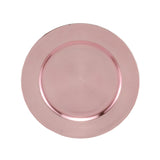 Sousplat de Plástico Opala Rose Gold 33cm - Ela Decora