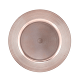 Sousplat Liso Rose 32,50cm - Ela Decora