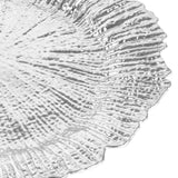 Sousplat Plástico Cromado 33cm - Ela Decora