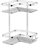 Suporte Cantoneira 2 Posições Com Ganchos Fixação Parafuso - Ela Decora