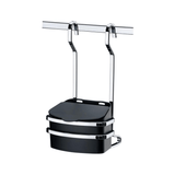 Suporte com Saleiro Preto 500g - Ela Decora