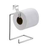 Suporte Duplo de Papel Higiênico para Caixa Acoplada Cromado - Ela Decora