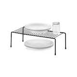 Suporte Organizador de Armário Grande 44,5cm Preto Design Moderno - Ela Decora