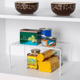 Suporte Organizador Retangular de Armário Médio 32,5cm Branco Alta Resistência - Ela Decora