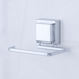 Suporte Para Papel Higiênico Com Ventosa 12,5cm Cromado - Ela Decora