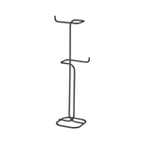 Suporte para Papel Higiênico de Chão 2 Rolos Ônix - Ela Decora