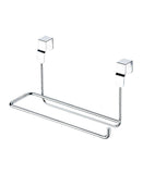 Suporte Para Rolo De Papel Toalha Para Porta Armário Cromado - Ela Decora