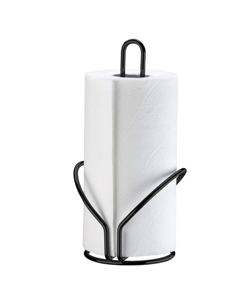 Suporte para Rolo de Papel Toalha Vertical Ônix - Ela Decora