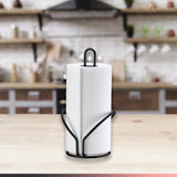 Suporte para Rolo de Papel Toalha Vertical Ônix - Ela Decora