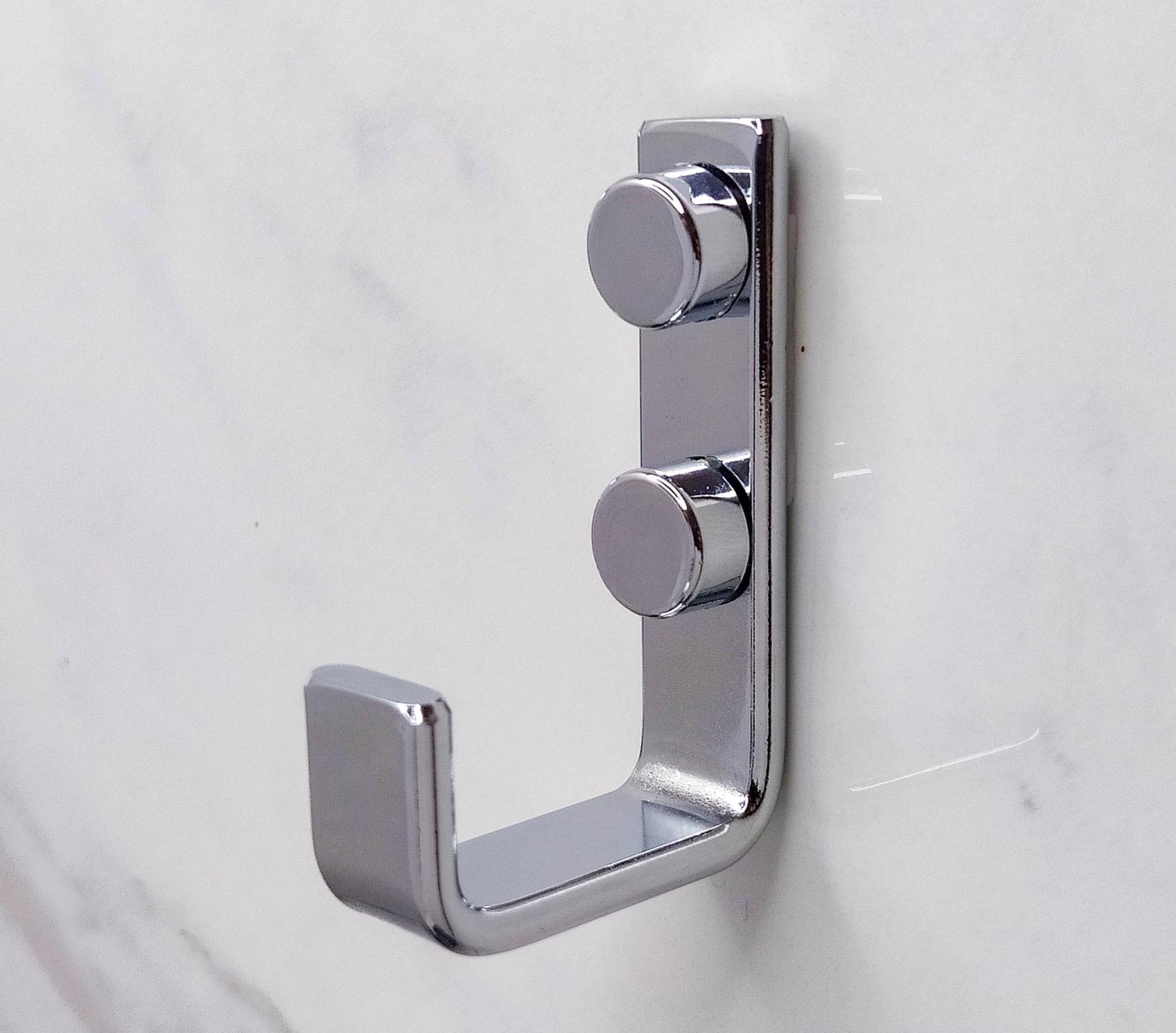 Suporte Para Roupa Toalha Cabide Gancho Multiuso Aço Cromado - Ela Decora