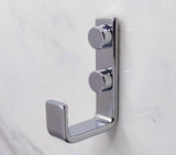 Suporte Para Roupa Toalha Cabide Gancho Multiuso Aço Cromado - Ela Decora