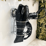 Suporte para Secador de Cabelo Fixação Ventosa - Ela Decora