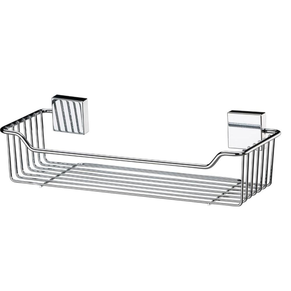 Suporte para Shampoo Inox Fixação Parafuso na Parede - Ela Decora