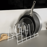 Suporte para Tampas, Formas e Travessas Essence Branco - 31 cm - Ela Decora